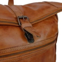 Aanbiedingen ???? Bear Design Pergola - Leren Laptop Rolltop Rugzak - 13 Inch - Cognac ???? -New Rebels shop 550x376 4