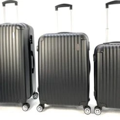 Groothandel ???? AATravel XL Reiskoffer - Trolley ABS - Met Dubbele Wielen - 75 Cm - 94 Liter - Zwart ???? -New Rebels shop 550x379 2