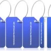 Gloednieuw ???? Aluminium Bagagelabel Blauw – Kofferlabel – Aluminium Bagagelabel Voor Koffer En Bagage – Reislabel – 4 Stuks – Blauw - Thousandtravelmiles ???? -New Rebels shop 550x381 1