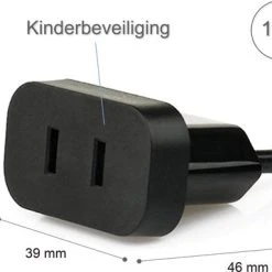 Beste Pirce ???? Colorful Sun® Universele Wereldstekker - Reisstekker Type C - USA Naar EU - CN Naar EU - 1 Stuk - Gratis Kabel-organizer - Kinderbeveiliging - Zwart - Reis Adapter - Wereldadapter - Reis Verloopstekker - Stekkerdoos ???? -New Rebels shop 550x383