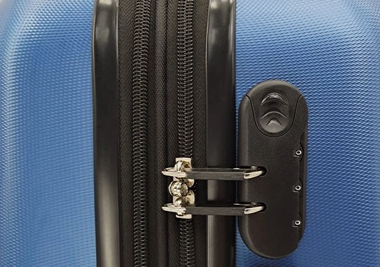 Begroting ⭐ SB Travelbags 'Expandable' ???? Handbagage Koffer 55cm 4 Wielen Trolley - Blauw ???? 8 Begroting ⭐ SB Travelbags 'Expandable' ???? Handbagage Koffer 55cm 4 Wielen Trolley - Blauw ???? - Afbeelding 6