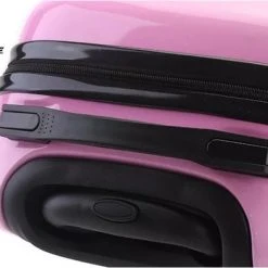 Aanbiedingen ???? San Vitale® - Lichtgewicht Reis Koffer - Trolley - ???? Handbagage - Kat - Poes - Roze ???? -New Rebels shop 550x392 2