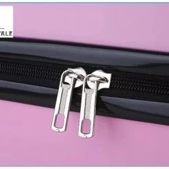 Aanbiedingen ???? San Vitale® - Lichtgewicht Reis Koffer - Trolley - ???? Handbagage - Kat - Poes - Roze ???? -New Rebels shop 550x402 3