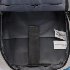 Beste Verkoop ❤️ Dailyibed - 1981 - Rugzak - Schooltas - Laptoptas - Usb Poort - Grijs ???? -New Rebels shop 550x402 8