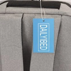 Beste Verkoop ❤️ Dailyibed - 1981 - Rugzak - Schooltas - Laptoptas - Usb Poort - Grijs ???? -New Rebels shop 550x405 6