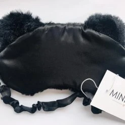 Top 10 ❤️ Merkloos MINIIYOU® Zwarte Kat Kinder Slaapmasker - Reismasker Vanaf 5 Jaar | Reismasker Kind | Slaapmasker Kind Meisje | Pluche Polyester | Kinderen Accessoires | Goede Nachtrust ???? -New Rebels shop 550x412 11