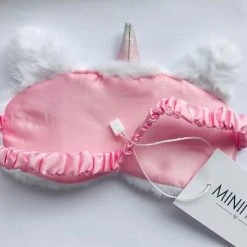 Beste deal ???? MINIIYOU® Zacht Wit Unicorn Kinder Slaapmasker - Reismasker Vanaf 5 Jaar | Reizen |Pluche Polyester | Kinderen Accessoires | Goede Nachtrust ✨ -New Rebels shop 550x412 12