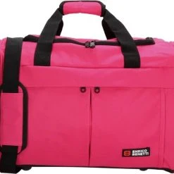 Hete verkoop ???? Enrico Benetti Amsterdam 35318 Reistas/sporttas S - Fuchsia Roze ????