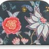 Korting ???? Pip Studio Medium Driehoek Make-up Tas - Donkerblauw - Flower Festival ???? -New Rebels shop 550x415 5