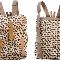 Korting ???? Metro Vintage Katten Paris Rugzak Rugtas School Tas Zwart Heel Apart ✔️