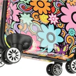 Beste Pirce ⭐ Decent Forenza ???? Handbagage Koffer - 55 Cm - Flowers ⭐ -New Rebels shop 550x421