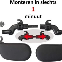 Beste Pirce ???? Perow Verstelbare Hoofdsteun Auto - Hoofdkussen - Kinderen En Volwassenen - Neksteun - Verstelbaar - Veiligheid - Zwart ???? -New Rebels shop 550x426