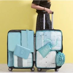 Uitgang ???? Bolture Packing Cubes Compression - Koffer En Bagage Organizer - ???? Backpack - 9 Delig - Lichtblauw ???? 15 Uitgang ???? Bolture Packing Cubes Compression - Koffer En Bagage Organizer - ???? Backpack - 9 Delig - Lichtblauw ???? -New Rebels shop 550x428