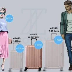 Uitgang ???? ©TROLLEYZ - Bali No.22 - Reiskoffer 69cm Met TSA Slot - Dubbele Wielen - 360° Spinners - 100% ABS - Reiskoffer In Cosmopolitan Pink ???? -New Rebels shop 550x431