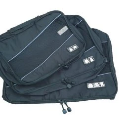 Coupon ❤️ SUNMOOL Opbergzak - Opbergtas - Packing Cubes Set - Kleding Organizer Voor Koffer En ???? Backpack - Travel Opbergzakken - Koffer Organizer - 3Stuks - Zwart ???? -New Rebels shop 550x437 2