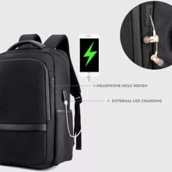 Top 10 ???? Arctic Hunter Artic Hunter Rugzak - USB Poort - Zeer Luxe Uitvoering Met Beschermkussens Voor De Laptop - 15.6 Inch Laptop Vak ???? -New Rebels shop 550x459 4