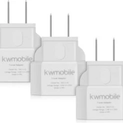 Promo ???? Kwmobile 3x Reisstekker Type A - Ideaal Voor Reizen In Amerika, Canada, Japan En Saoedi Arabië - Voor Stekkers Met Type C (Eurostekker) En F (Schuko) ???? -New Rebels shop 550x460 4
