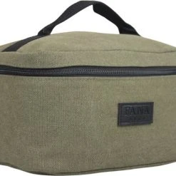 Promo ???? Fana Bags Toilettas Groen Canvas - Handvat -Reis Toilet Tas Bag Vakantie & Reizen – Toilettas Legergroen - Beautycase - Cadeau ✔️ -New Rebels shop 550x461 1