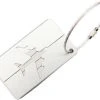 Goedkoop ???? Sitna 3 Stuks Wit/Zilverkleurig Aluminium Bagagelabel - Kofferlabel - Reis Label - Adres Label Voor Koffer Tas & Bagage - Luggage Tag ???? -New Rebels shop 550x462 3