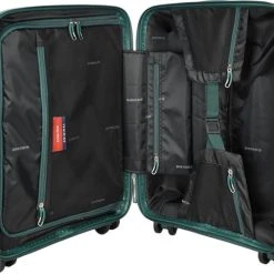 Goedkoopste ???? Decent CROSS-ONE PP ???? Handbagage Trolley 55 Cm - 35 Liter - TSA Slot - Darkgreen ???? -New Rebels shop 550x464 4