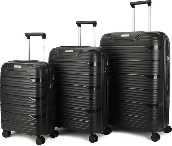 Begroting ???? Decent EXPLORER PP Trolley 77 Cm - 106 Liter - TSA Slot - Black ???? 11 Begroting ???? Decent EXPLORER PP Trolley 77 Cm - 106 Liter - TSA Slot - Black ???? - Afbeelding 9