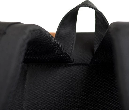 Gloednieuw ❤️ Herschel Retreat - Black/Tan Synthetic Leather / Rugzak Met 15" Fleece Gevoerd Laptopvak - 19.5L Opbergruimte - Magnetische Sluiting / Met Levenslange Fabrieksgarantie / Limited Lifetime Warranty / Zwart ???? 13 Gloednieuw ❤️ Herschel Retreat - Black/Tan Synthetic Leather / Rugzak Met 15" Fleece Gevoerd Laptopvak - 19.5L Opbergruimte - Magnetische Sluiting / Met Levenslange Fabrieksgarantie / Limited Lifetime Warranty / Zwart ???? - Afbeelding 11