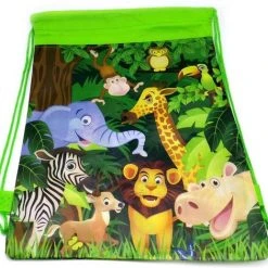 Promo ???? Akyol Gymtas Jungle - Dieren - Rugtas - Jungle Zwemtas - Gymtas -dierentuin Ruzak -safari Gymtas -wild One Rugtas -gymtas Dieren -Dieren Rugtas - Kindertas - Dieren Bag Pack - Children's Bag Pack ✔️