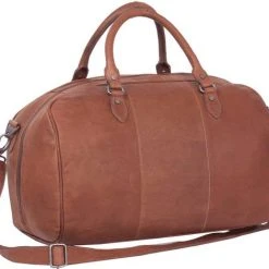 Aanbiedingen ❤️ Chesterfield Leren Reistas / Weekendtas William - 40 Liter - Cognac ???? -New Rebels shop 550x471