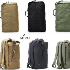 Coupon ???? MIRO. MIRO Luxe Rugzak - Rugtas - ???? Backpack - Grote Capaciteit - Met Zip - 50 Liter - Zwart ???? -New Rebels shop 550x478