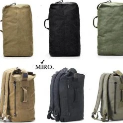 Flash-uitverkoop ???? MIRO. MIRO Luxe Rugzak - Rugtas - ???? Backpack - Grote Capaciteit - Met Zip - 50 Liter - Bruin ???? -New Rebels shop 550x479 3