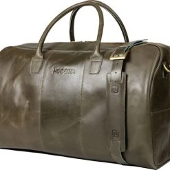 Kopen ???? Negotia Leather NEGOTIA Delta - Leren Weekendtas - Leren Reistas - Duffel Bag - 100% Luxe Top-Grain Leer - Groen ???? -New Rebels shop 550x480