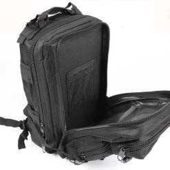 Goedkoop ???? Merkloos Mannen Vrouwen Militaire Tactische Rugzak - Waterdichte Bug Out Bag - Trekking Sport Reisrugzakken - Kamperen Wandelen Klimtassen - Zwart ???? -New Rebels shop 550x486