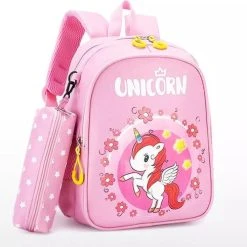 Aanbiedingen ???? MINIIYOU Roze Unicorn Rugzak Met Sterren Etui ⌛ -New Rebels shop 550x488 4