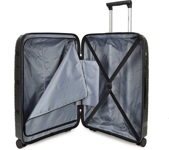 Begroting ???? Decent EXPLORER PP Trolley 77 Cm - 106 Liter - TSA Slot - Black ???? 6 Begroting ???? Decent EXPLORER PP Trolley 77 Cm - 106 Liter - TSA Slot - Black ???? - Afbeelding 4