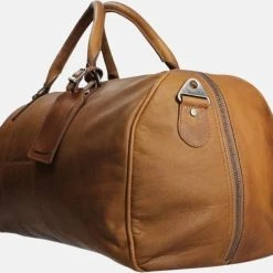 Aanbiedingen ❤️ Chesterfield Leren Reistas / Weekendtas William - 40 Liter - Cognac ???? -New Rebels shop 550x491 3