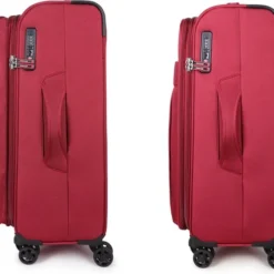 Flash-uitverkoop ???? Decent D-Upright Large Koffer - 76 Cm Expandable - TSA Slot - Bordeaux Rood ???? -New Rebels shop 550x492