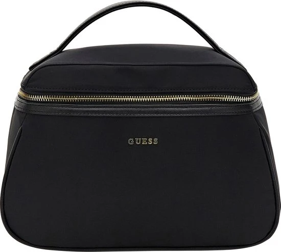 Nieuw ???? Guess Cosmetic Pouch Dames Beautycase - Zwart ???? 3 Nieuw ???? Guess Cosmetic Pouch Dames Beautycase - Zwart ????