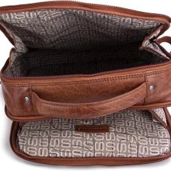Hete verkoop ???? Spikes & Sparrow Laptoprugzak Bronco Leer - Cognac ???? -New Rebels shop 550x494 3
