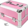 Coupon ???? Tectake - Beautycase - Afsluitbaar - Roze ????