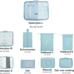 Uitgang ???? Bolture Packing Cubes Compression - Koffer En Bagage Organizer - ???? Backpack - 9 Delig - Lichtblauw ???? 14 Uitgang ???? Bolture Packing Cubes Compression - Koffer En Bagage Organizer - ???? Backpack - 9 Delig - Lichtblauw ???? -New Rebels shop 550x498 1