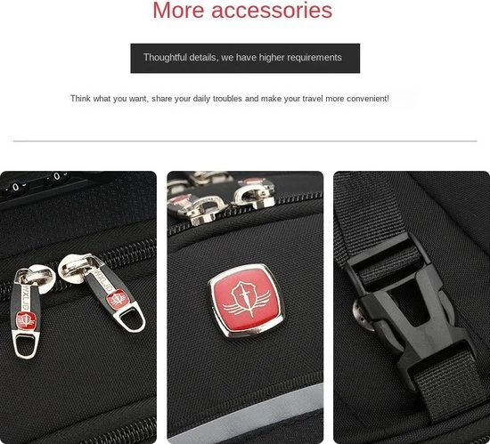 Goedkoop ???? ASA-STAR Rugzak Met USB Charging Anti-theft Laptop -Anti-Diefstal- Met Slot (zwart) - Inclusief 2 USB Oplaadstation- ???? Backpack - School - Office - Travel- Reistassen - Rugzak Slim Fit School/college Tas Jongens/meisjes ???? 11 Goedkoop ???? ASA-STAR Rugzak Met USB Charging Anti-theft Laptop -Anti-Diefstal- Met Slot (zwart) - Inclusief 2 USB Oplaadstation- ???? Backpack - School - Office - Travel- Reistassen - Rugzak Slim Fit School/college Tas Jongens/meisjes ???? - Afbeelding 9