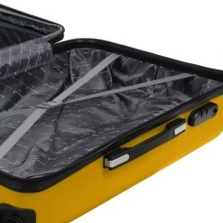 Beste Verkoop ⭐ Madisson - Reis Koffer - Lichtgewicht Koffer - 4 Wielen - 49 Cm - Cijferslot - Geel - Black Friday 2022 ⌛ -New Rebels shop 550x501 15