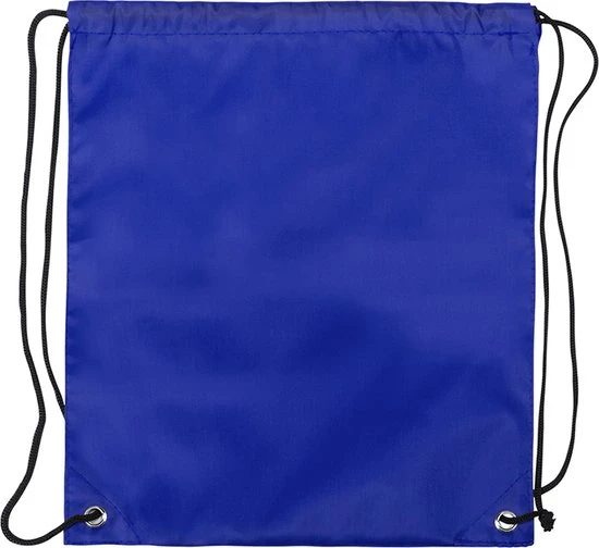 Begroting ⌛ Happyshopper Gymtas Basic - Rugtas - Zwemtas - Sporttasje Met Rijgkoord - Blauw ✨ 3 Begroting ⌛ Happyshopper Gymtas Basic - Rugtas - Zwemtas - Sporttasje Met Rijgkoord - Blauw ✨