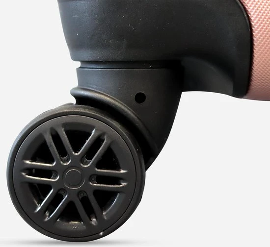 Coupon ???? ©TROLLEYZ - Bali No.22 - Kofferset 2 Delig - 55cm+78cm Met TSA Slot - Dubbele Wielen - 360° Spinners - 100% ABS - Reiskoffers In Cosmopolitan Pink ???? 7 Coupon ???? ©TROLLEYZ - Bali No.22 - Kofferset 2 Delig - 55cm+78cm Met TSA Slot - Dubbele Wielen - 360° Spinners - 100% ABS - Reiskoffers In Cosmopolitan Pink ???? - Afbeelding 5