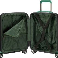 Gloednieuw ???? Princess Traveller I'm Green Atlantic - ???? Handbagage Koffer - Zwart- S - 55cm ???? -New Rebels shop 550x505 3