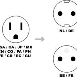 Beste recensies van ✨ Colorful Sun® Universele Wereldstekker - Reisstekker Type E & F - USA / CN / CA / JP / MX Naar EU / ID / KR - 1 Stuk - Amerika VS, China, Canada, Japan, Mexico Naar Europa(EU), Indonesië, Korea - Wit ???? -New Rebels shop 550x507