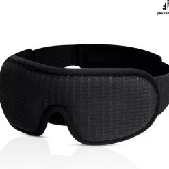 Beste Verkoop ???? Fresh & Fit® Zwart Luxe Traagschuim Slaapmasker Vrouwen - Kinderen- Mannen - 100% Verduisterend ????