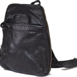 Aanbiedingen ???? Bear Design Rugtas / Rugzak / Schooltas - Cow Lavato - 6 Liter - Leer - Zwart ???? -New Rebels shop 550x508 1