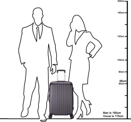 Groothandel ???? Decent Harde Koffer Tranporto 66 - Champagne ✨ 21 Groothandel ???? Decent Harde Koffer Tranporto 66 - Champagne ✨ - Afbeelding 19