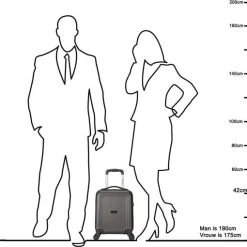 Beste deal ???? Decent Maxi-Air ???? Handbagage Koffer - 42 Cm - Zalm Roze ???? 20 Beste deal ???? Decent Maxi-Air ???? Handbagage Koffer - 42 Cm - Zalm Roze ???? -New Rebels shop 550x510 7